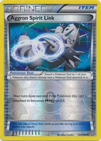 XY Primal Clash - Aggron Spirit Link Reverse