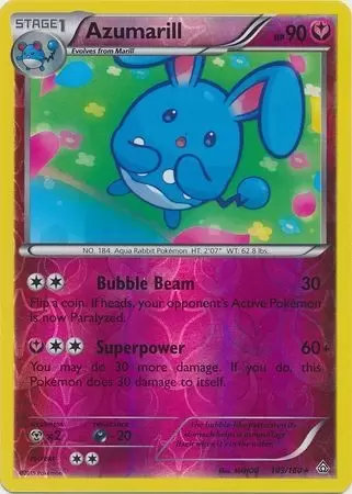 XY Primal Clash - Azumarill Reverse