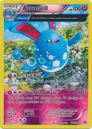 XY Primal Clash - Azumarill Reverse