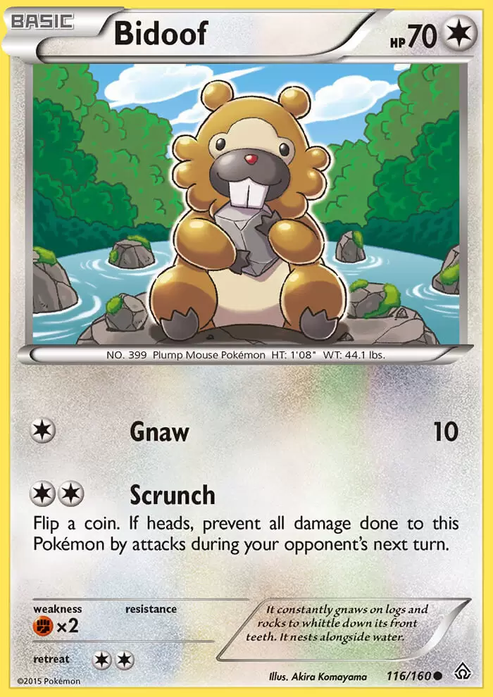 XY Primal Clash - Bidoof