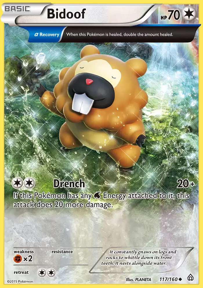 XY Primal Clash - Bidoof