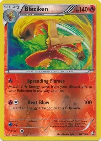 XY Primal Clash - Blaziken Reverse