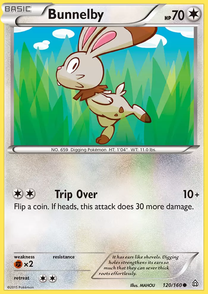 XY Primal Clash - Bunnelby