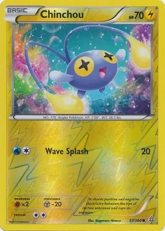 XY Primal Clash - Chinchou Reverse