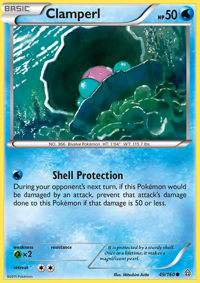 XY Primal Clash - Clamperl
