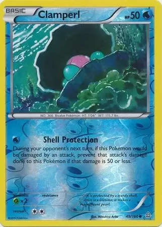 XY Primal Clash - Clamperl Reverse