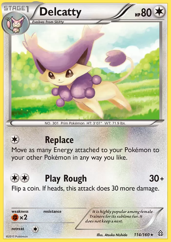 XY Primal Clash - Delcatty