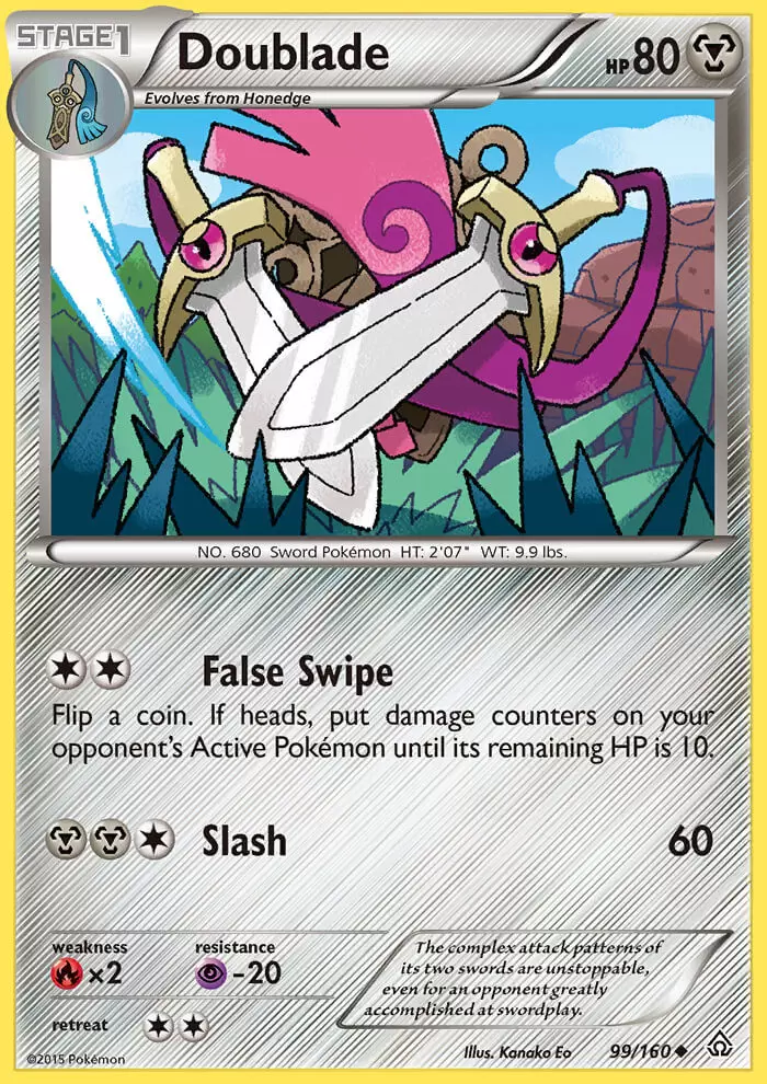 XY Primal Clash - Doublade