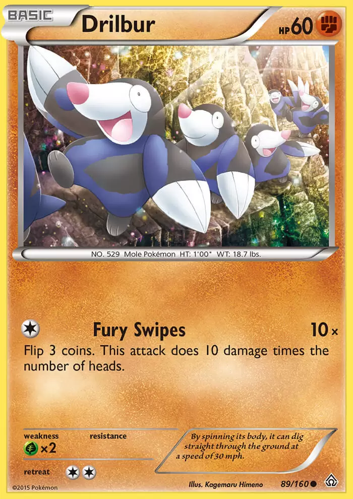 XY Primal Clash - Drilbur