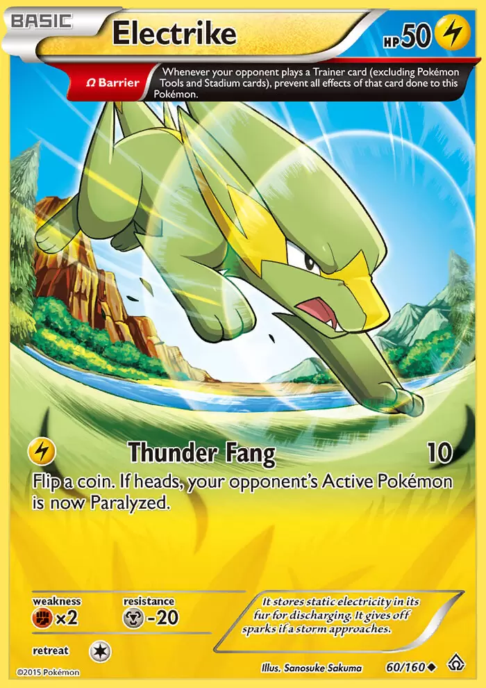 XY Primal Clash - Electrike