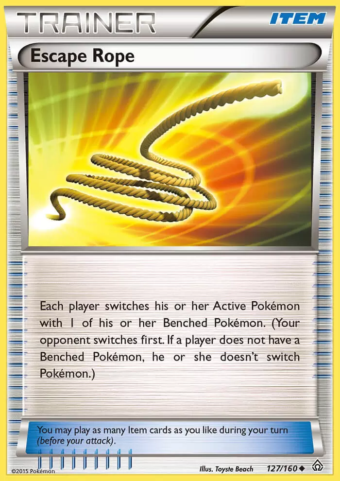 XY Primal Clash - Escape Rope