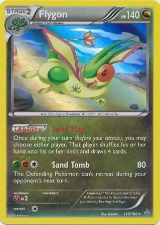 XY Primal Clash - Flygon Holo