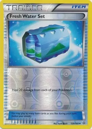 XY Primal Clash - Fresh Water Set Reverse