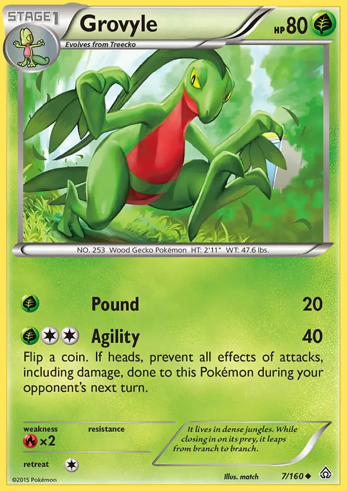 XY Primal Clash - Grovyle