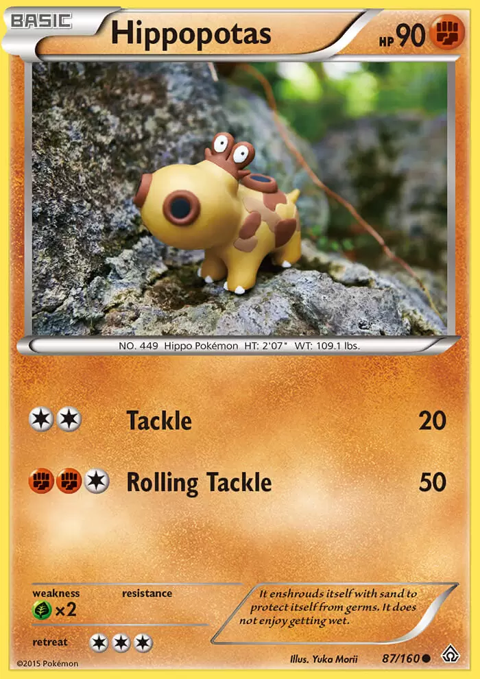XY Primal Clash - Hippopotas