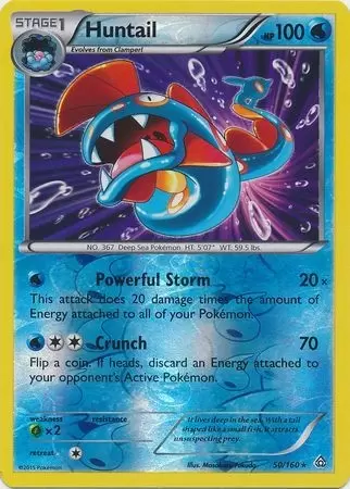 XY Primal Clash - Huntail Reverse