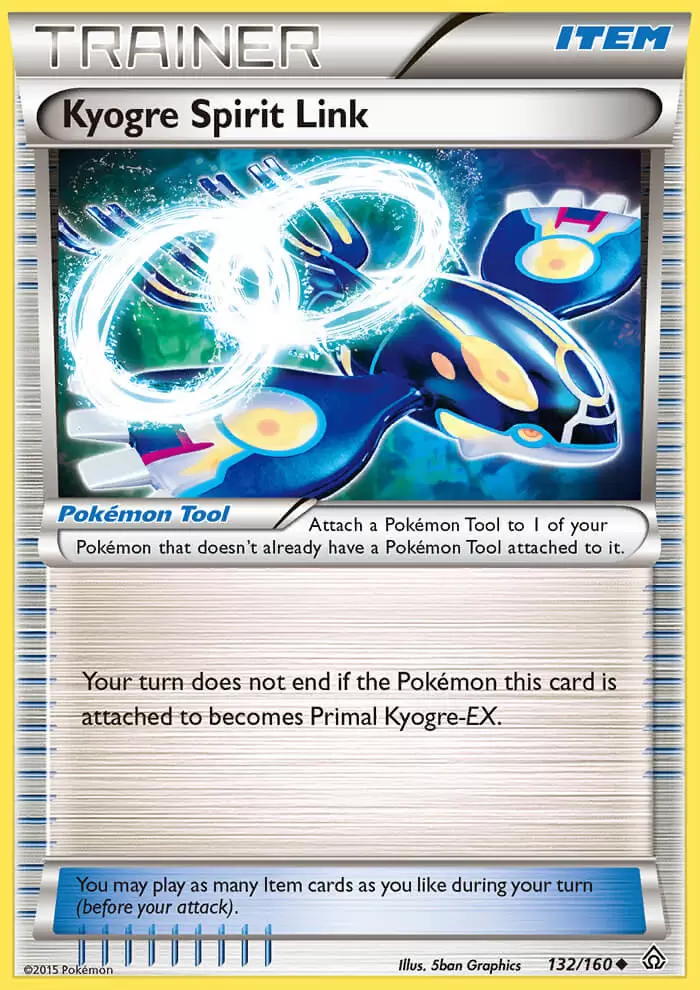 XY Primal Clash - Kyogre Spirit Link