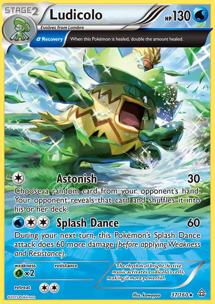 XY Primal Clash - Ludicolo