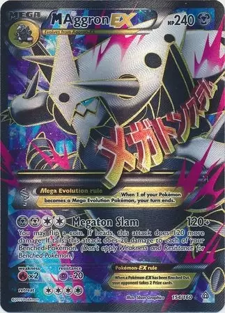 XY Primal Clash - M Aggron EX