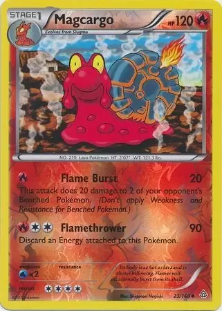 XY Primal Clash - Magcargo Reverse