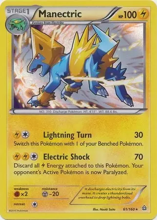 XY Primal Clash - Manectric Holo
