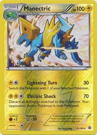 XY Primal Clash - Manectric Reverse