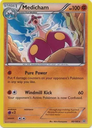 XY Primal Clash - Medicham Holo
