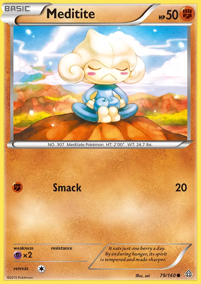 XY Primal Clash - Meditite