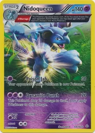 XY Primal Clash - Nidoqueen Reverse
