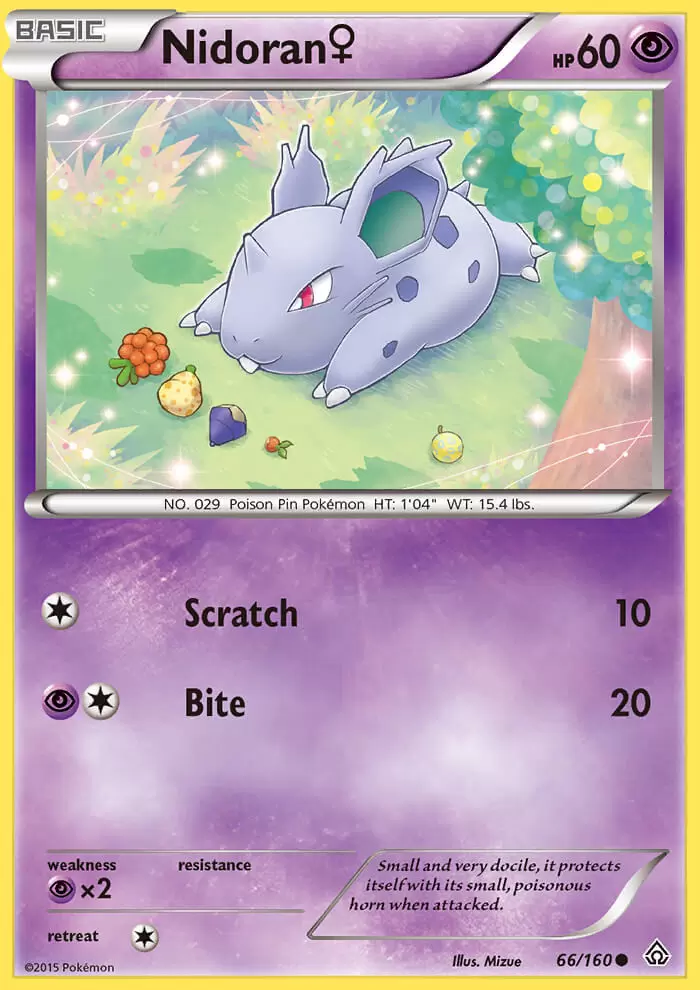XY Primal Clash - Nidoran♀