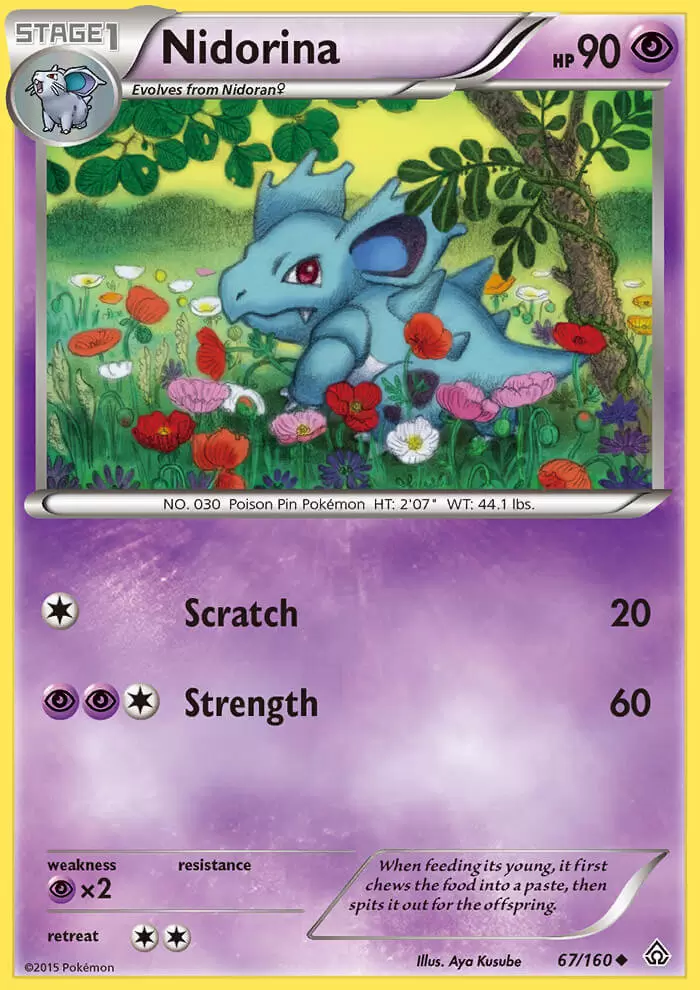 XY Primal Clash - Nidorina