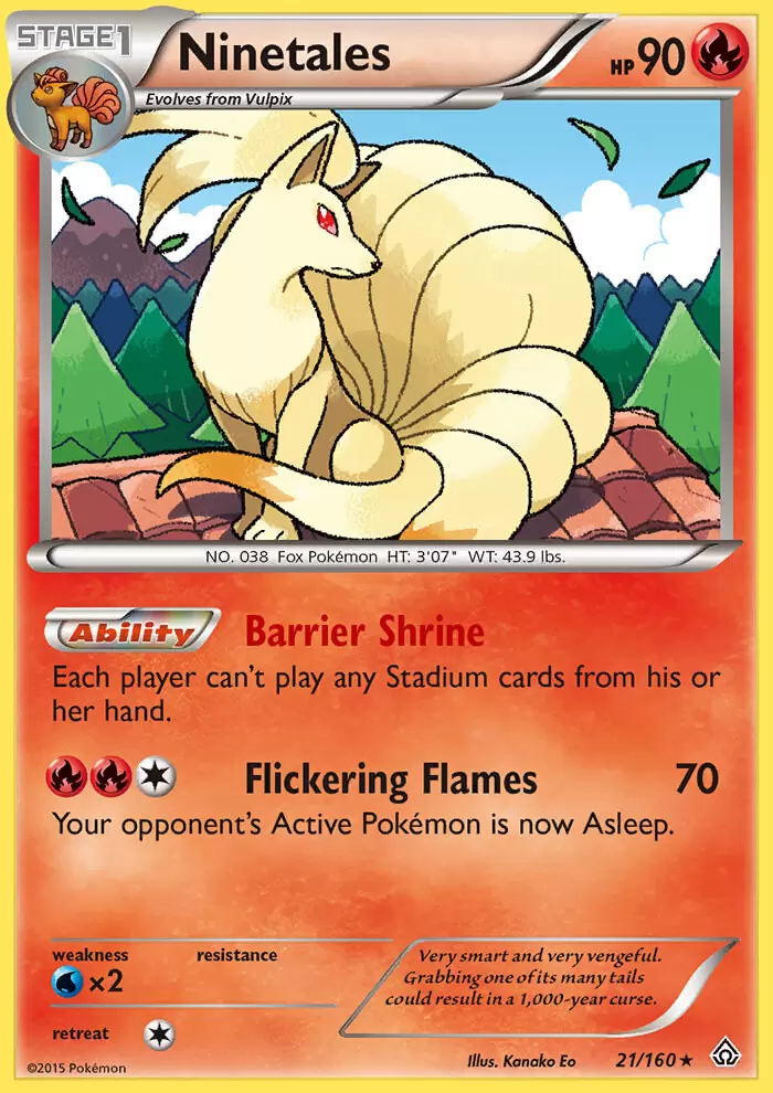 XY Primal Clash - Ninetales