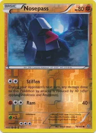 XY Primal Clash - Nosepass Reverse