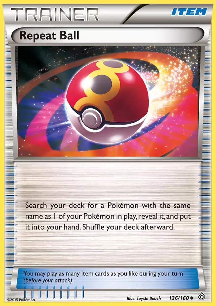 XY Primal Clash - Repeat Ball