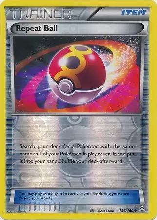 XY Primal Clash - Repeat Ball Reverse