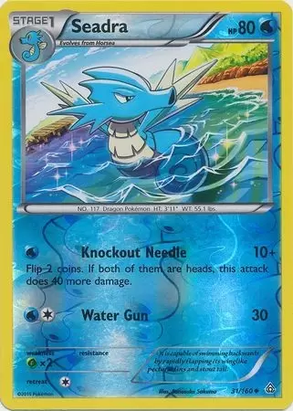 XY Primal Clash - Seadra Reverse
