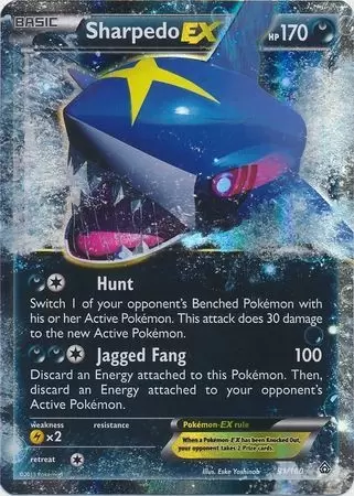 XY Primal Clash - Sharpedo EX