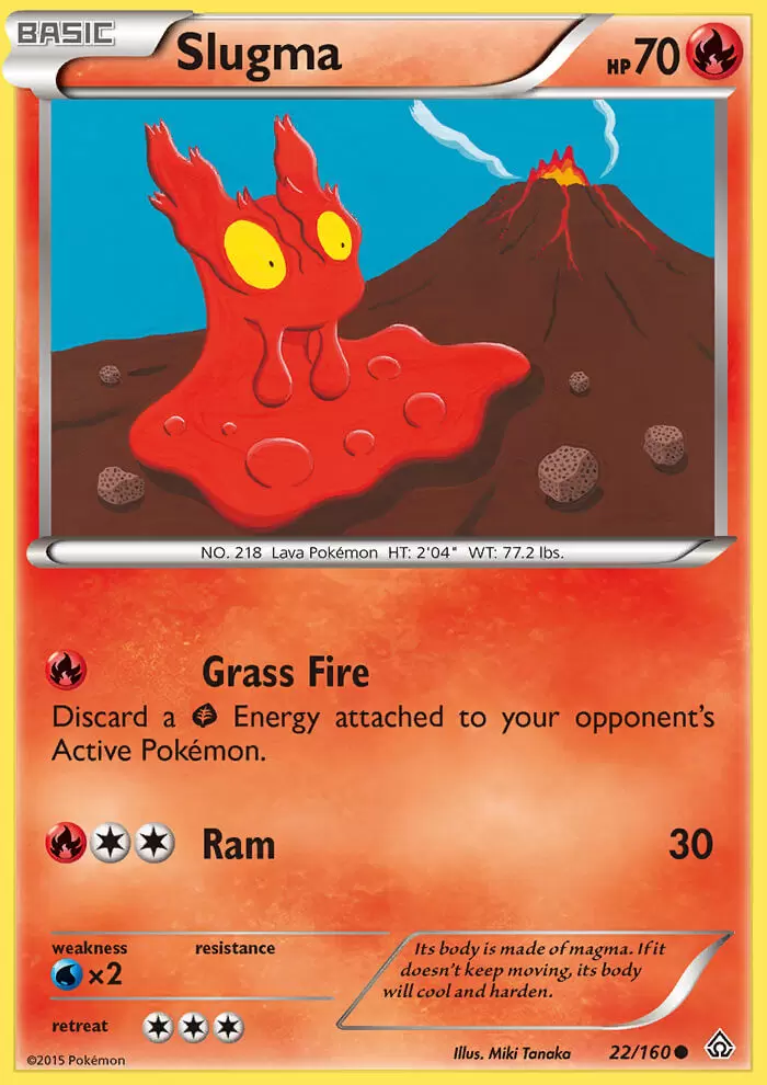 XY Primal Clash - Slugma