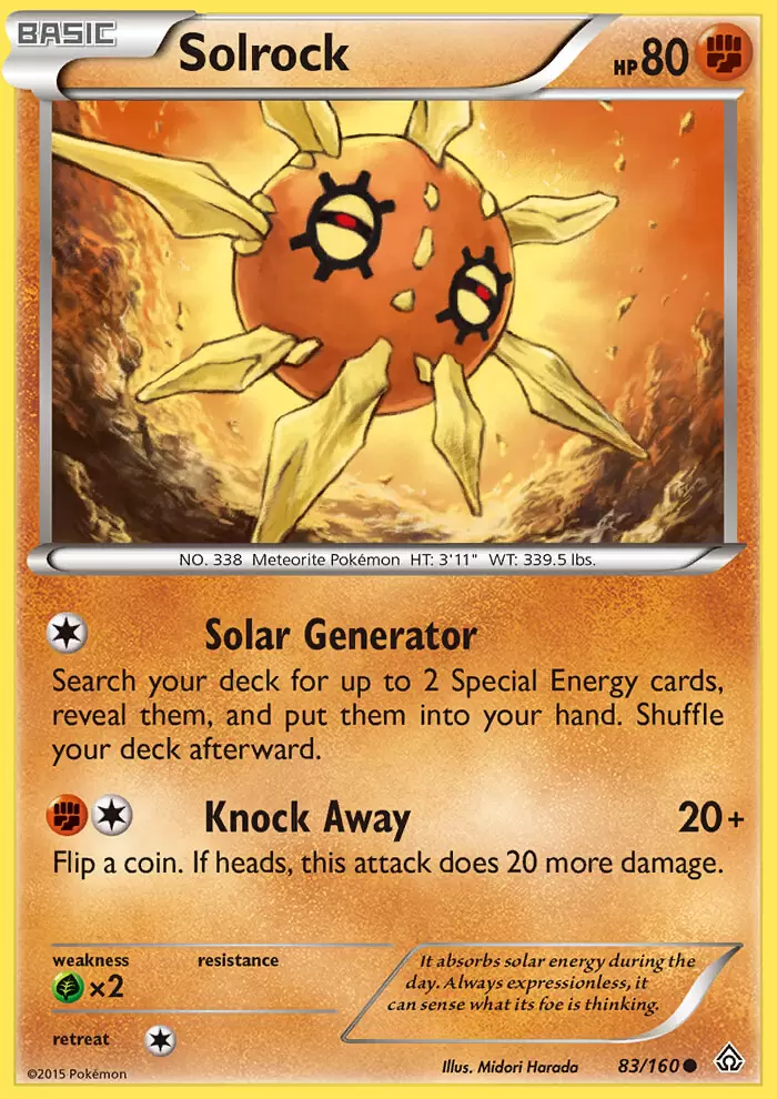 XY Primal Clash - Solrock