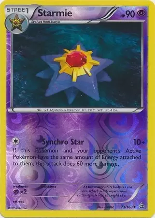 XY Primal Clash - Starmie Reverse