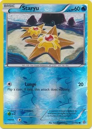 XY Primal Clash - Staryu Reverse