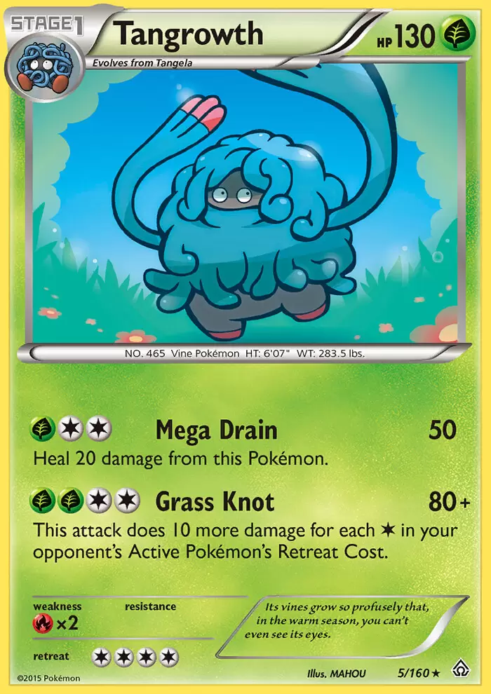 XY Primal Clash - Tangrowth