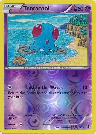 XY Primal Clash - Tentacool Reverse