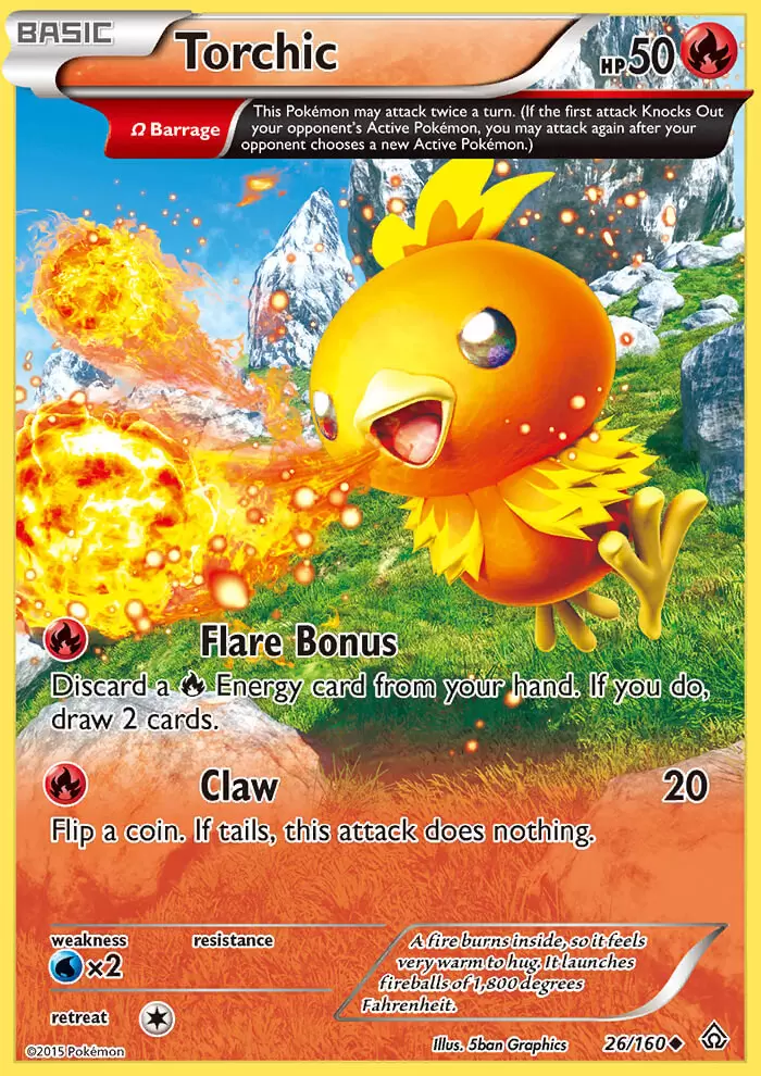 XY Primal Clash - Torchic