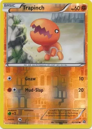 XY Primal Clash - Trapinch Reverse