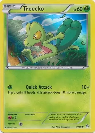 XY Primal Clash - Treecko Holo