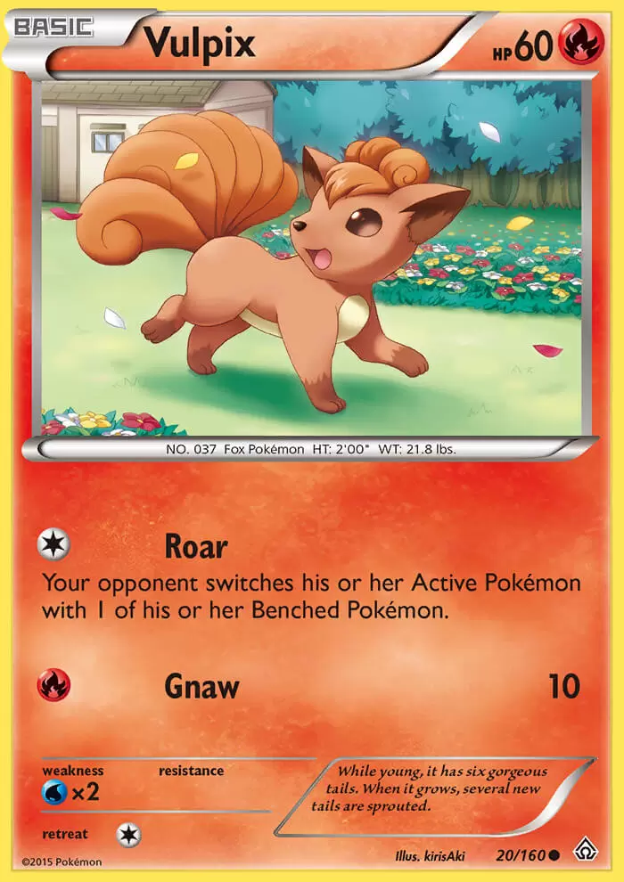 XY Primal Clash - Vulpix