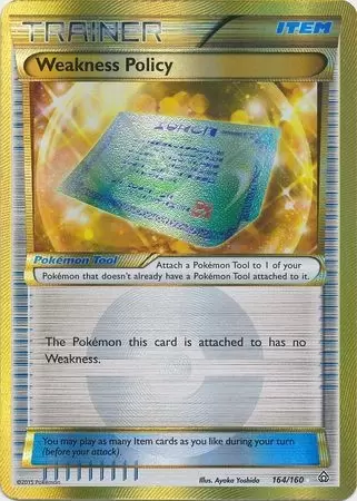 XY Primal Clash - Weakness Policy