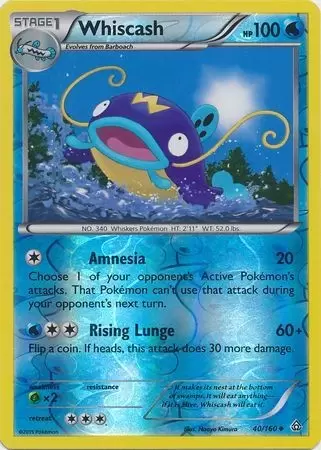 XY Primal Clash - Whiscash Reverse