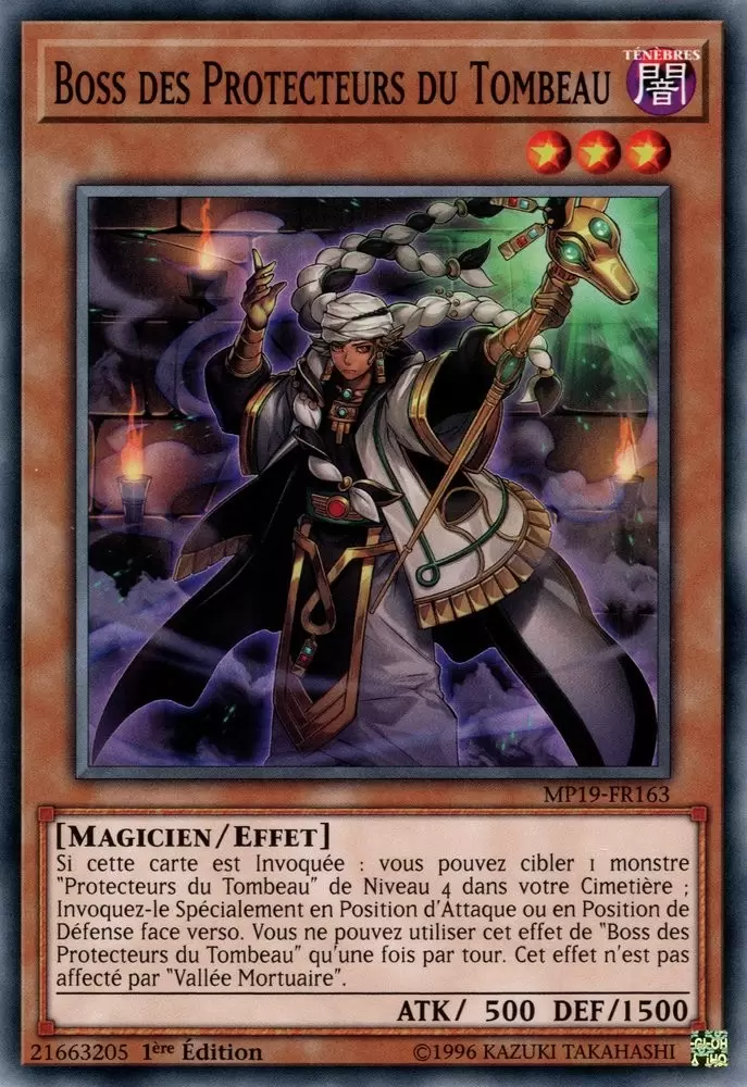 Mega Pack 2019 - Sarcophage Doré MP19 - Boss des Protecteurs du Tombeau